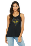 Amor, Love - Printed Tank Top for Women