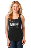 Coffee, Workout, Sleep - Printed Tank Top for Women