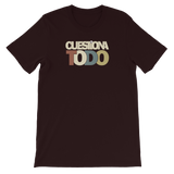 Cuestiona Todo Typo - Franela para hombres