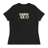 Cuestiona Todo Typo - Franela para mujeres