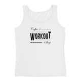 Coffee, Workout, Sleep - Printed Tank Top for Women
